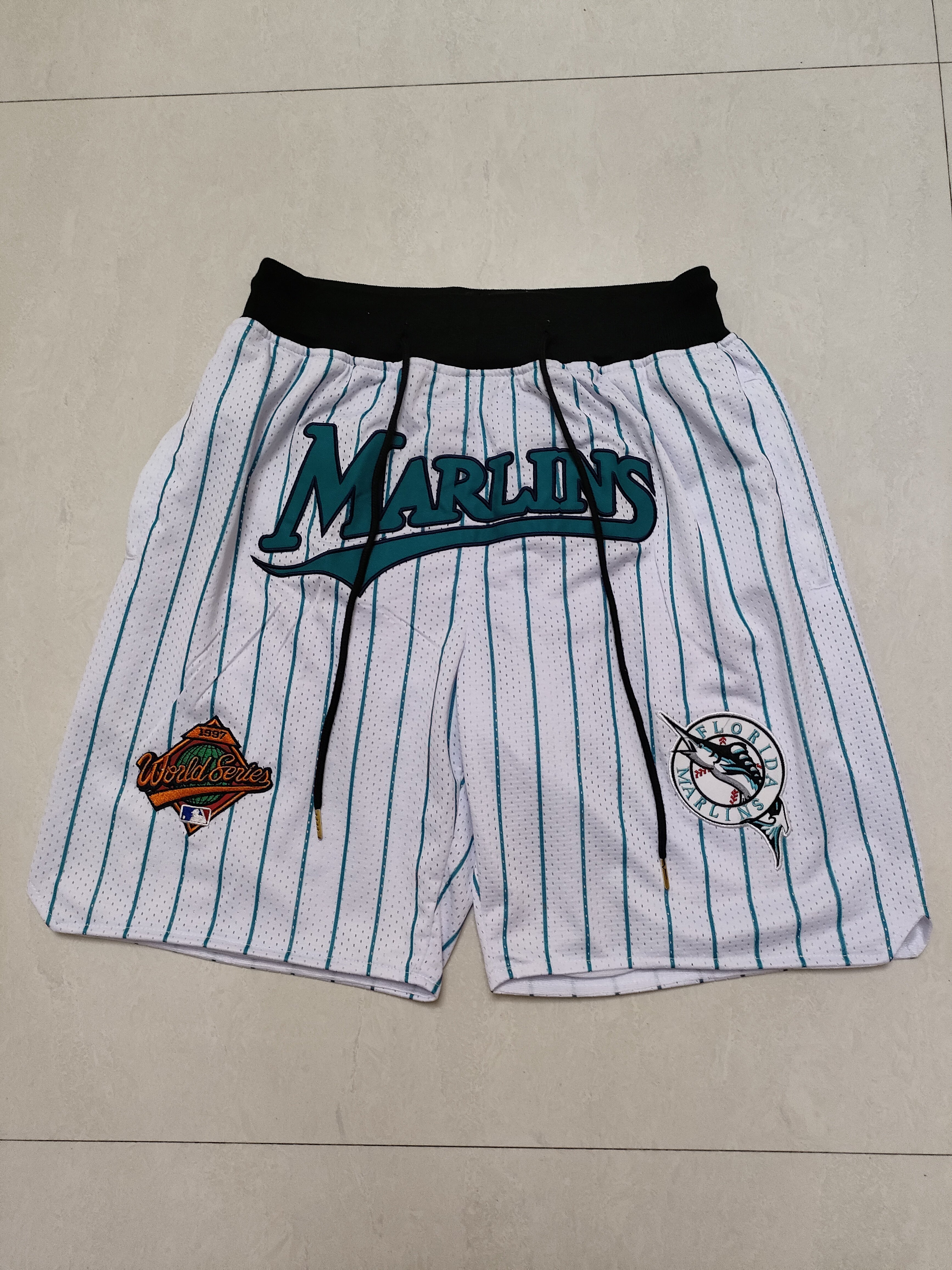 Miami Marlins White Stripe Pocket Pants mysite