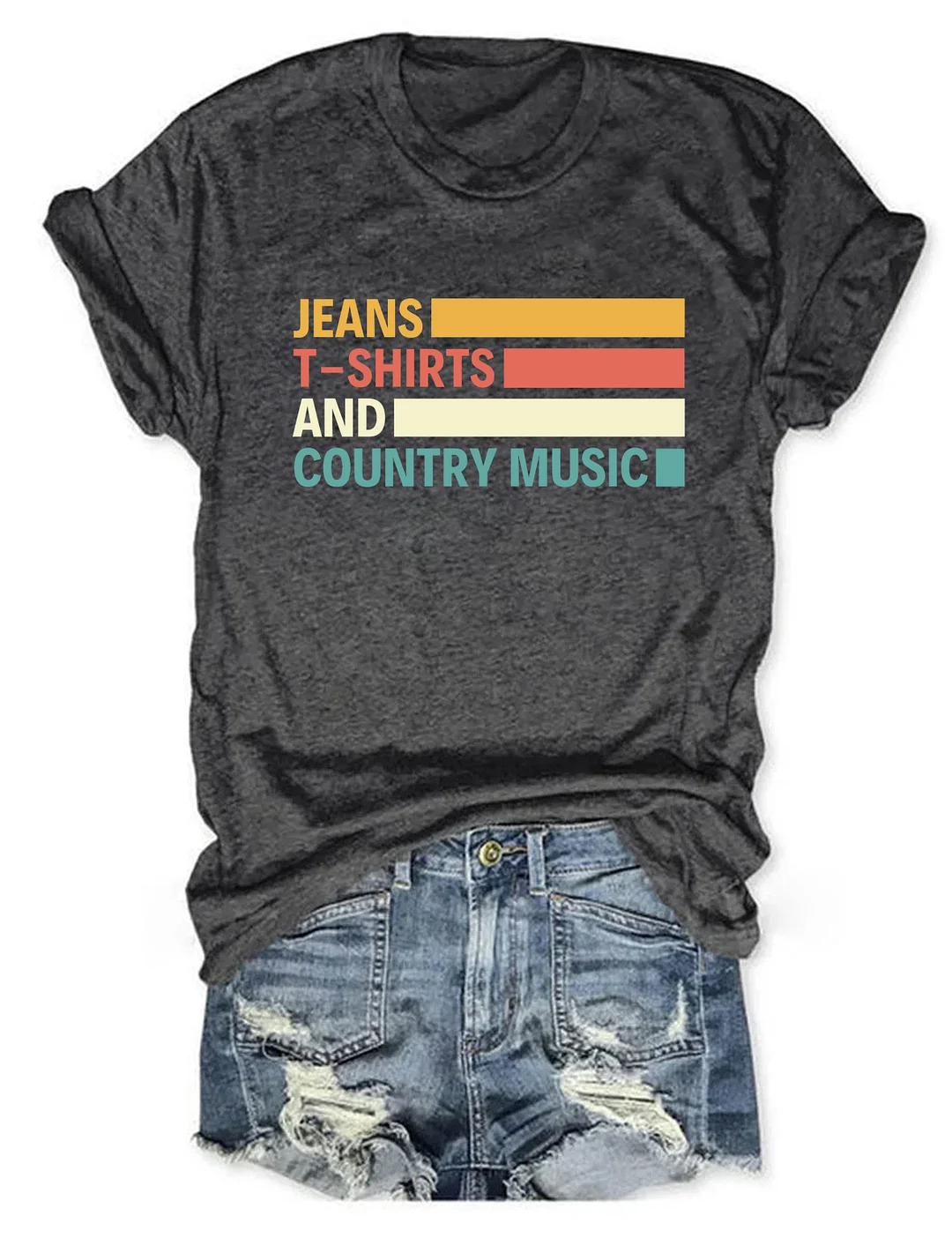 Jeans T-shirts And Country Music T-Shirt