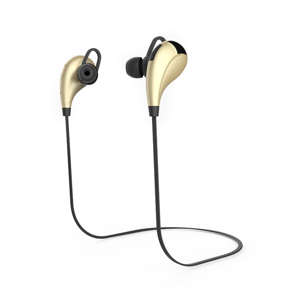 

Y822 Bluetooth-compatible In-Ear Earphone Wireless Headphone Stereo Earbuds (Gold), 501 Original