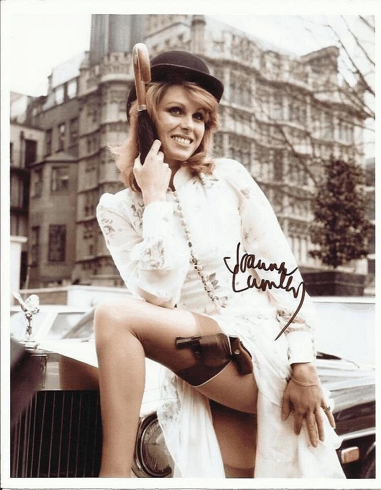 JOANNA LUMLEY Signed Sexy Photo Poster paintinggraph - TV & Film Star Actress - preprint