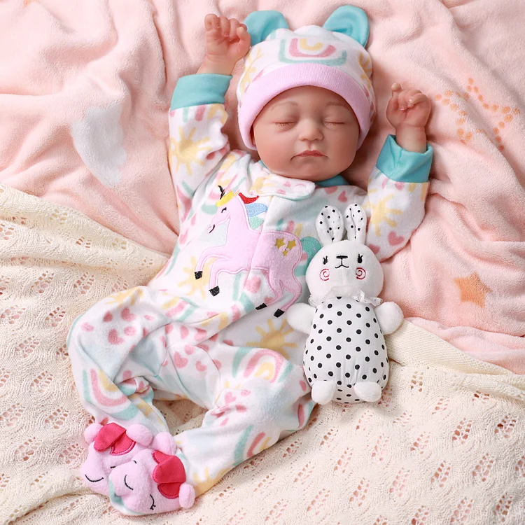 Babeside Sleeping Reborn Baby Connie 20'' Little Infant Girl Healing of the Heart