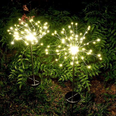 Shineshore Waterproof  Solar Garden Fireworks Lamp