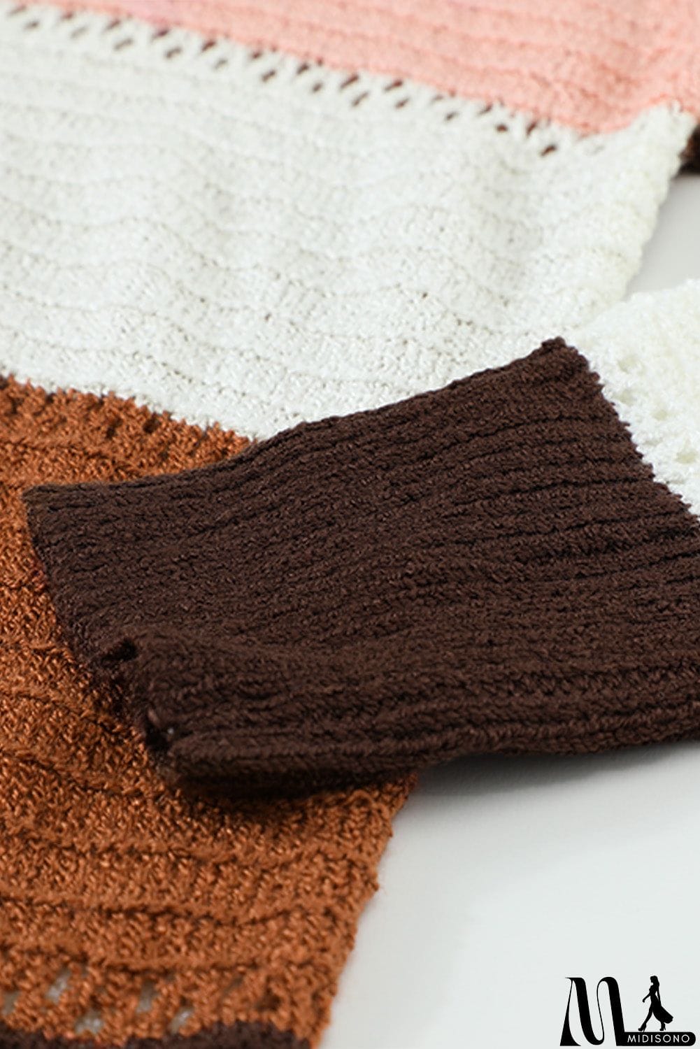 MidiSono - Classic Beach Bonfire Knitted Hoodie