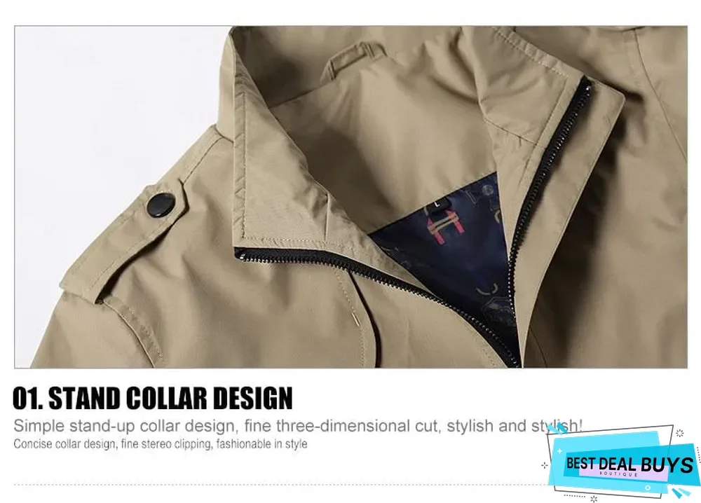 Spring Autumn Men Jacket Windbreaker Men Women Casual Male Jackets Plus Size