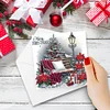 6PCS Christmas DIY Diamond Art Greeting Cards Congratulations Cards & Gifts