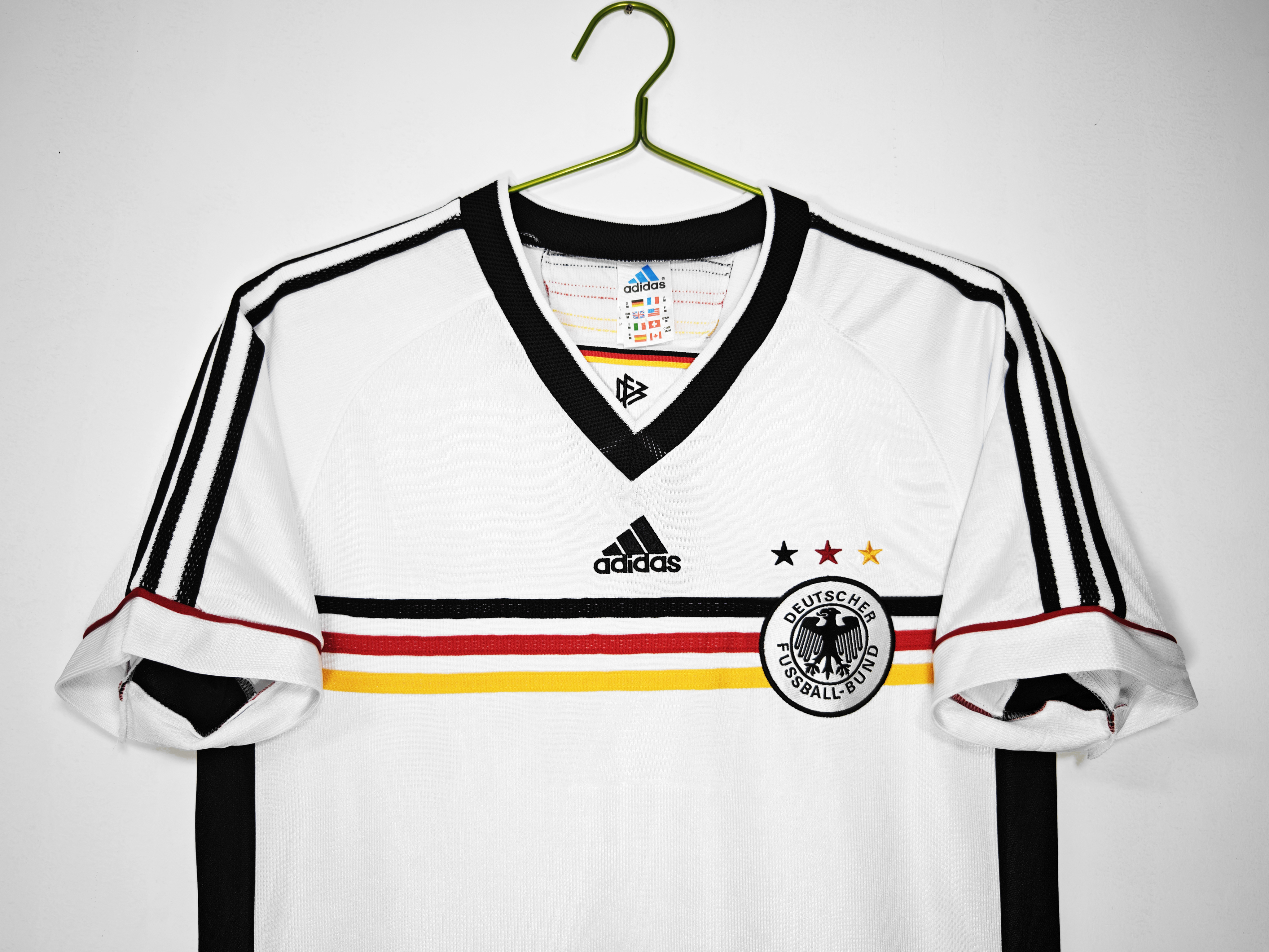 Retro 1998 Germany Home Football T-Shirt Thai Quality