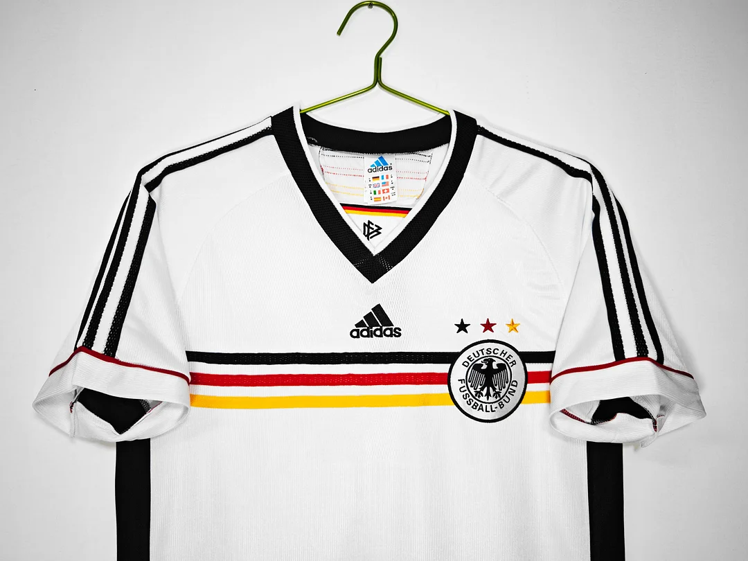Retro 1998 Germany Home Football T-Shirt Thai Quality