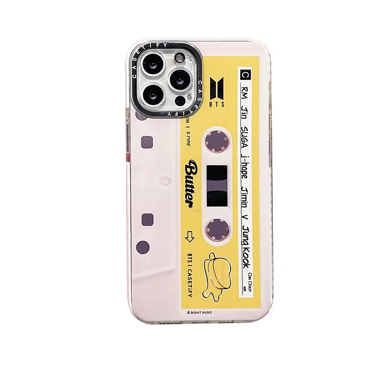 방탄소년단 X CASETiFY Cartoon iPhone Case