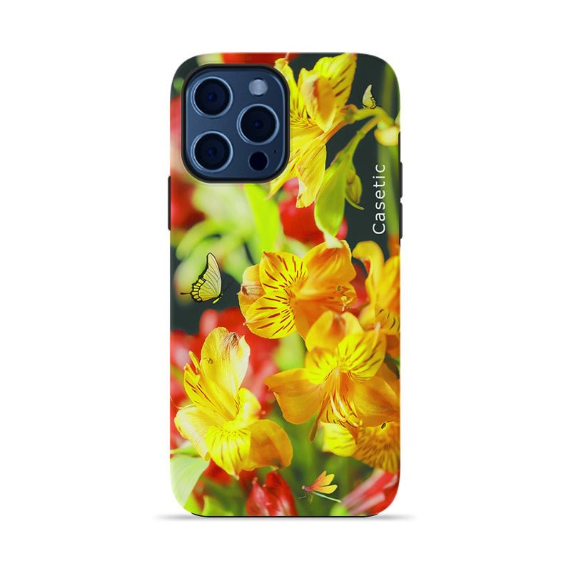 Casetic Bloom Yellow iPhone Protective Case