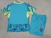 2026 Kids Size Portugal Goalkeeper Football Shirt 1:1 Thai Quality