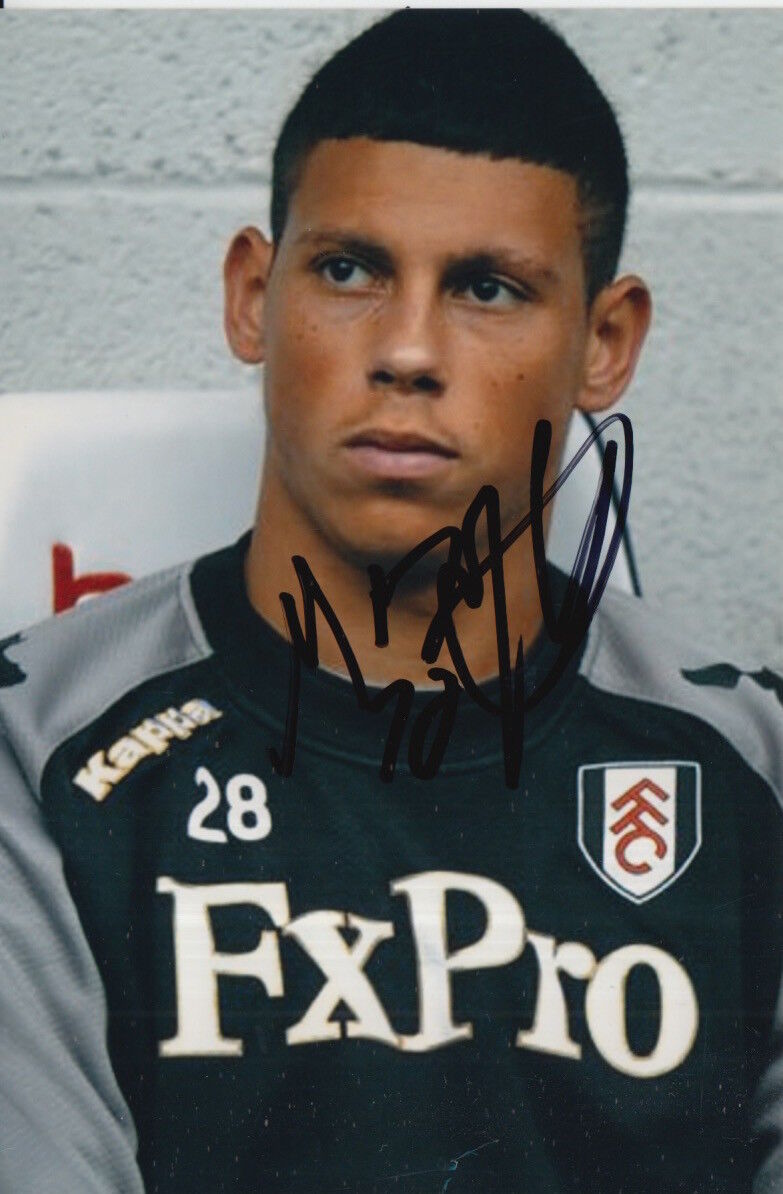 FULHAM HAND SIGNED MATTHEW BRIGGS 6X4 Photo Poster painting 1.