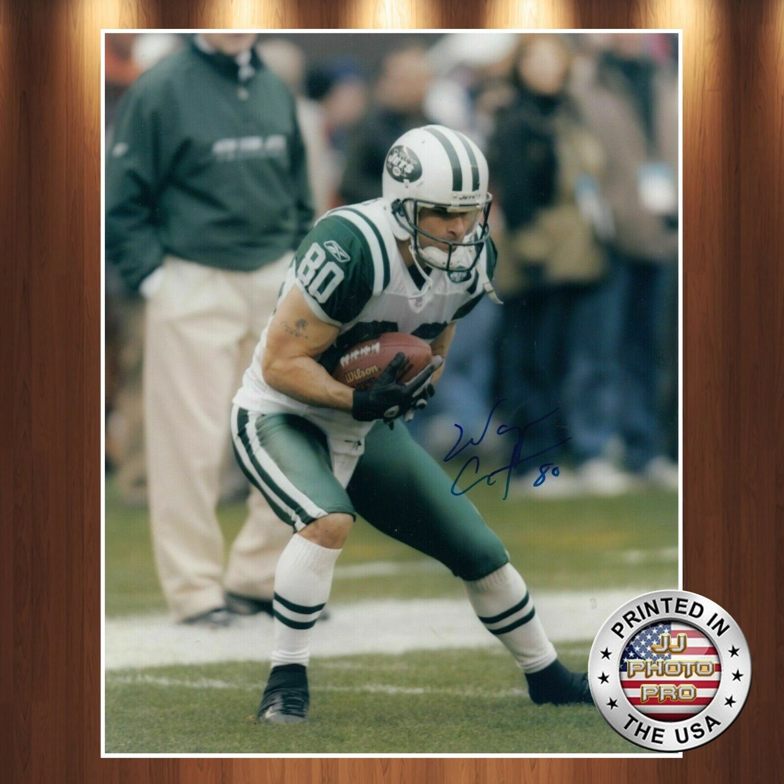 Wayne Chrebet Autographed Signed 8x10 Photo Poster painting (Jets) REPRINT