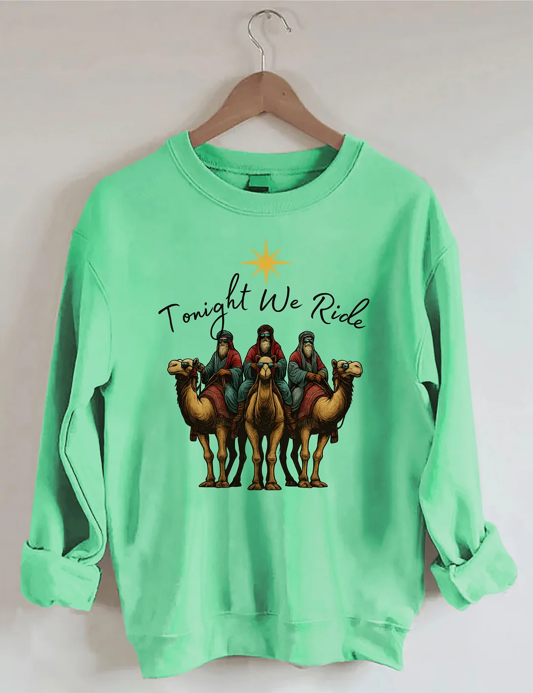 Tonight We Ride Christmas Sweatshirt
