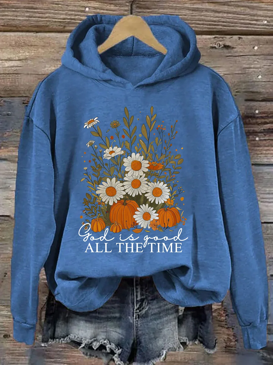 Fall Christian God Is Good All The Time Hoodie