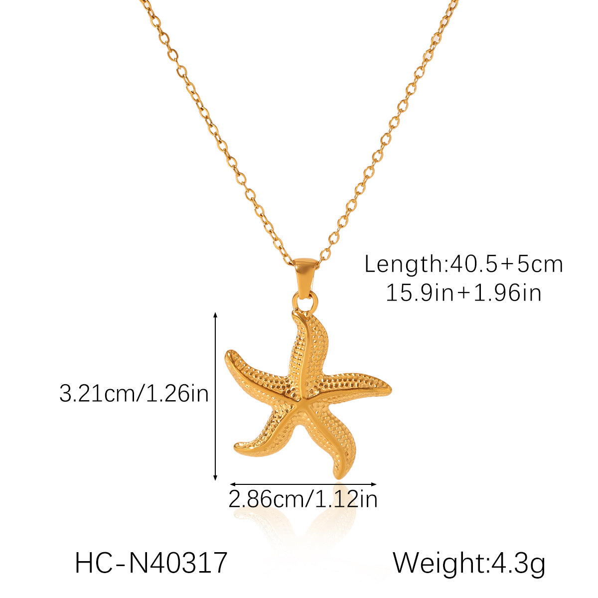 Beach Ocean Style Titanium Steel Necklace Starfish Dolphin Seahorse Shell Stainless Steel Pendant Clavicle Chain For Women