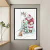 Stamped Cross Cross cross stitch kit for Adults Christmas Stocking 14CT 35x49cm tapestrymarket