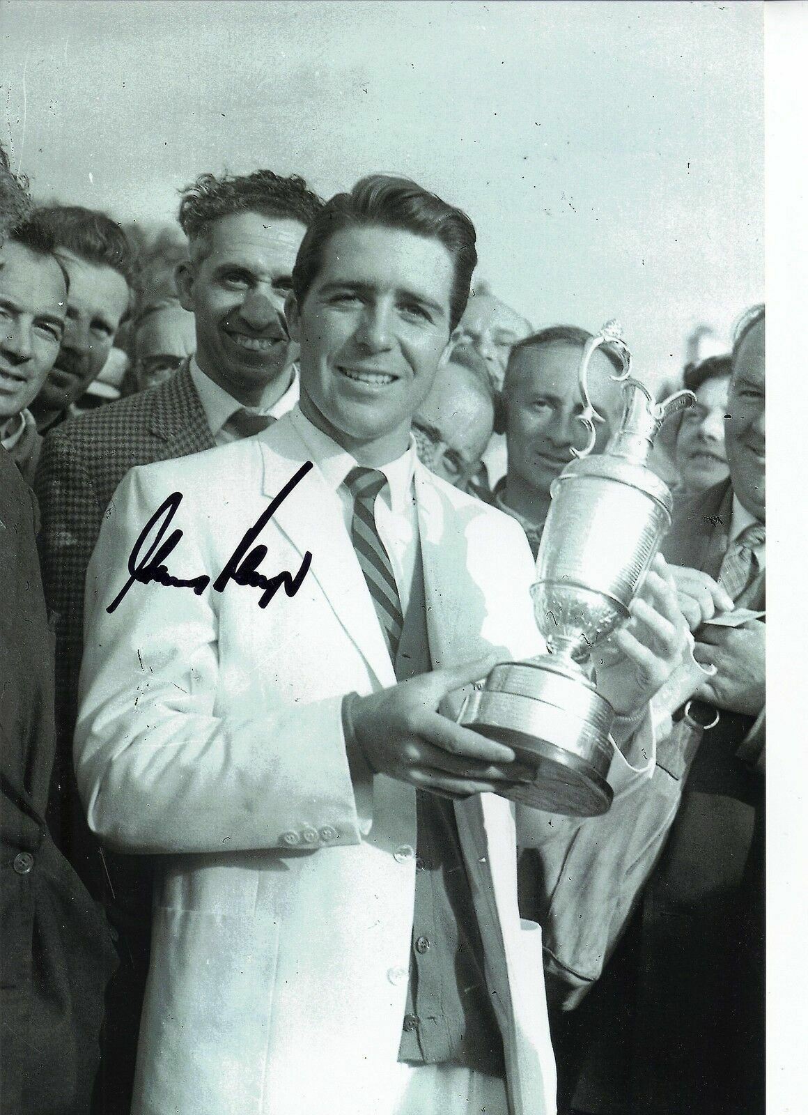 Gary Player Genuine Hand Signed 12X8 Photo Poster painting Open Championship (3085)