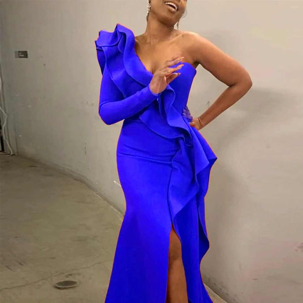 Uveng Uveng New Ebay New Sexy Shoulder-To-Shoulder Dress Dress Dress