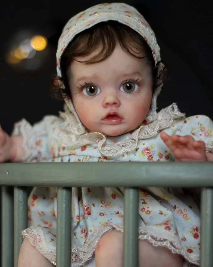  12'' Mini Calista Lebensechte Reborn Baby Mädchen Puppe - RSDP-Rebornbabypuppen-Rebornbabypuppen.de