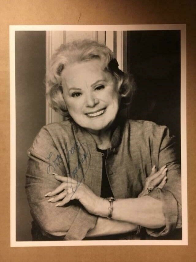 Rose Marie Autographed 8x10 Stunning Photo Poster painting with COA