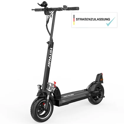 HITWAY- adult electric scooter (H5) on the adjustment method of