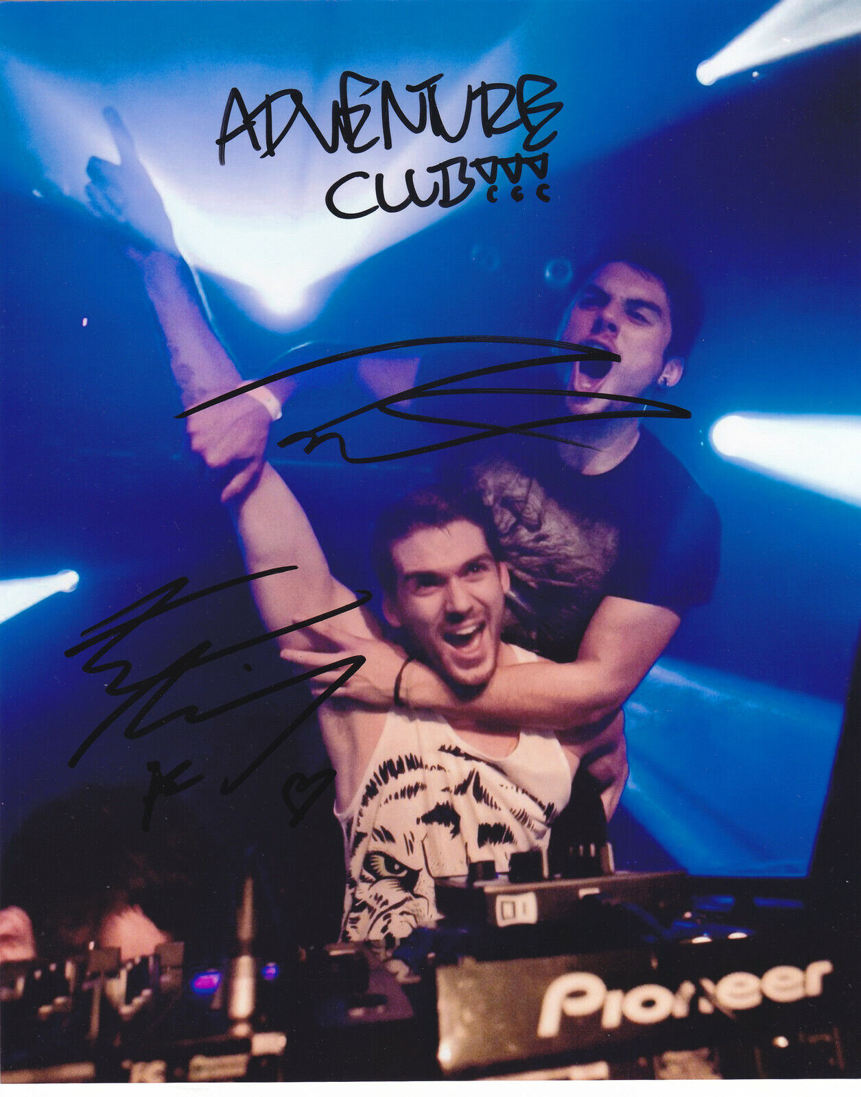 ADVENTURE CLUB SIGNED EDM DUB STEPHOUSE MUSIC 8X10 Photo Poster painting EXACT PROOF #3