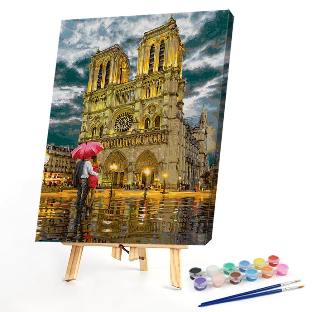

40*50CM - Paint By Numbers - Scenery After Rain, 501 Original