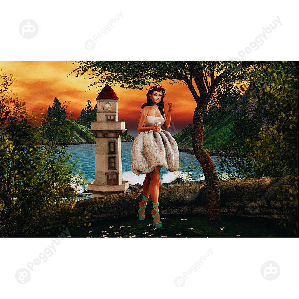 

1000pcs Lighthouse Lady Jigsaw DIY Paper Puzzle Kids Adults Educational Toy, 501 Original