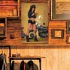 Girl - Vintage Metal Signs(8*12Inch/12*16Inch)-Pin-up-girls