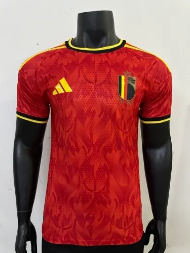 26-27 Belgium Home Player Version Football Jersey 1:1 Thailand Quality