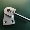 Solid CNC Aluminum Wire Bending Jig, Up To 1.5mm Copper Brass Steel Rod Bender for Jewelry DIY Model Sewing Craft