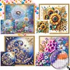 Flower - Round AB Drills Diamond Painting(45x45cm)