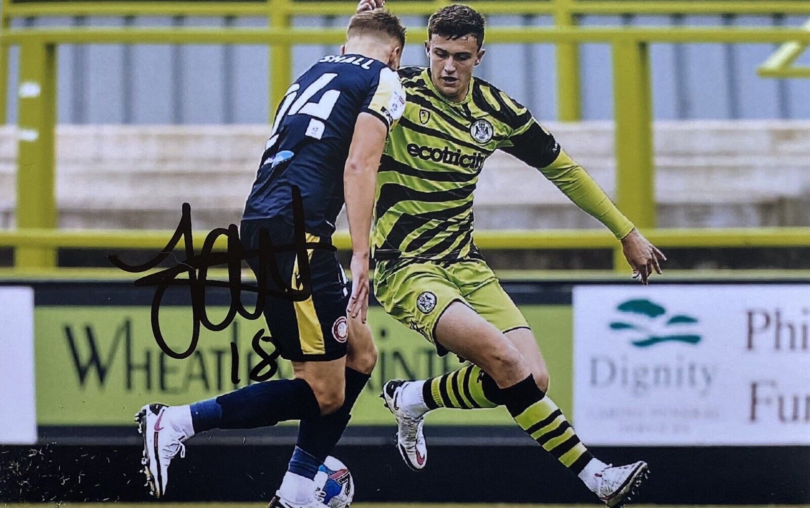 Jake Young Genuine Hand Signed Forest Green Rovers 6X4 Photo Poster painting 2