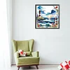 (40*40cm)Lighthouse - Full Round Drill Diamond Painting