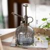 Nordic retro air pressure gardening household watering glass small watering can for watering flowers and disinfecting watering can