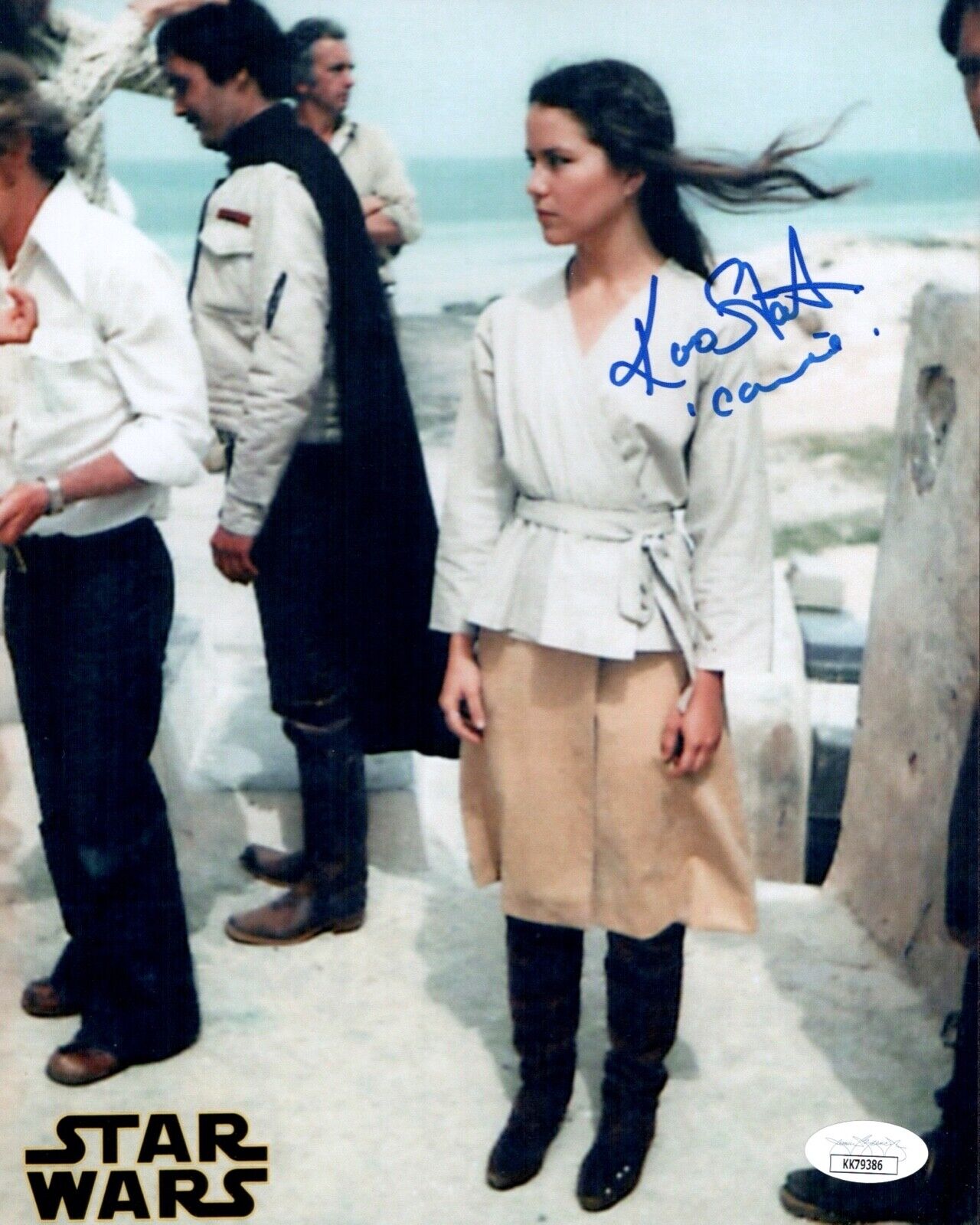 KOO STARK Signed 8x10 Photo Poster painting STAR WARS A NEW HOPE CUTSCENE Autograph JSA COA Cert