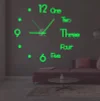 Acrylic wall clock diy personalized 3D wall sticker wall clock