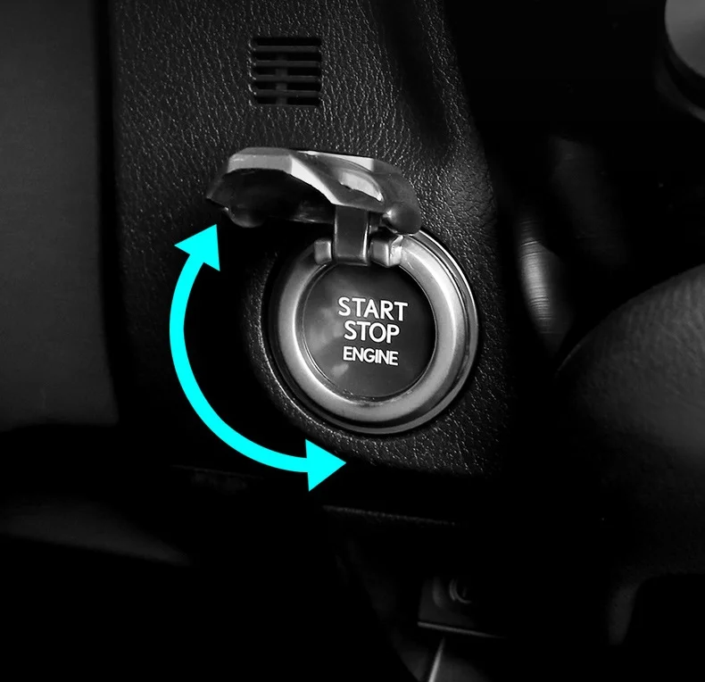 🔥Hot sale🔥Car one-button start protective cover (Superhero Style)
