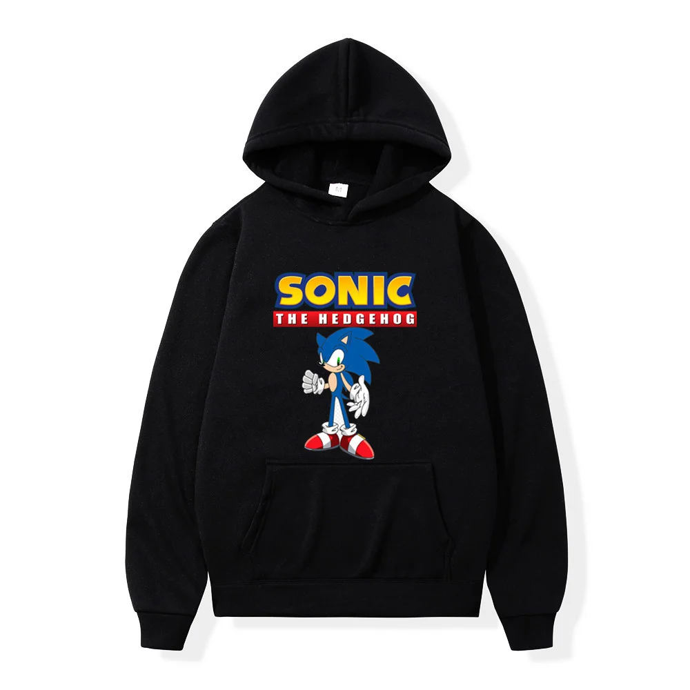 Cartoon Sonic The Hedgehog Hoodie