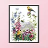 [Brand]Birds And Flowers - 14CT Stamped Cross Stitch - 38*48cm - Flower