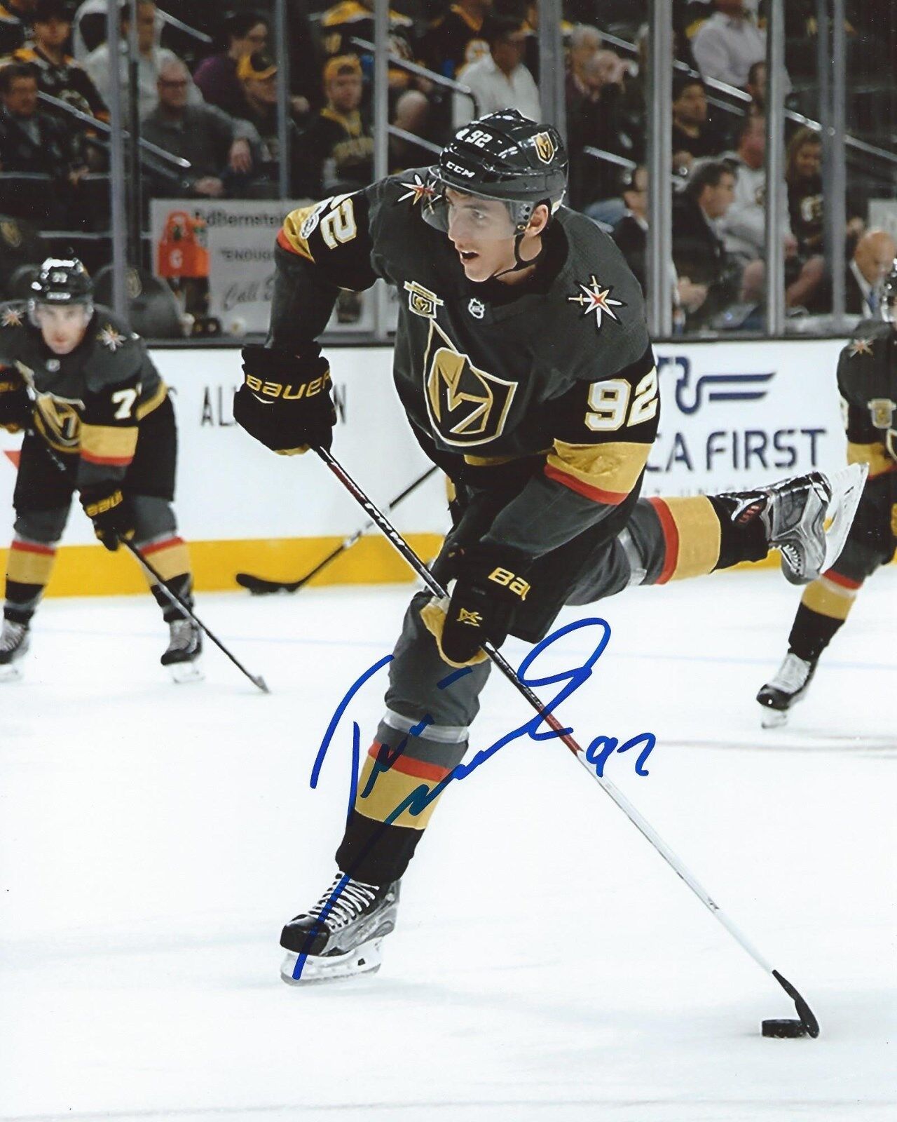 Tomas Nosek Signed 8x10 Photo Poster painting Vegas Golden Knights Autographed COA