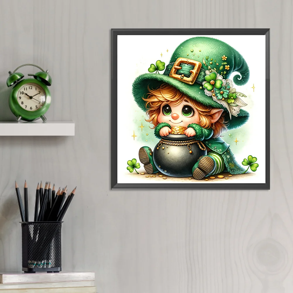 Diamond Painting - Full Round Drill - St.Patrick's Day(Canvas|30*30cm)