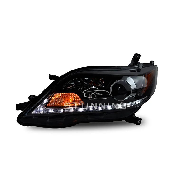 Upgrade LED DRL headlight headlamp assembly for toyota sienna 2011-2018 HID xenon head light head lamp plug and play ITN Auto