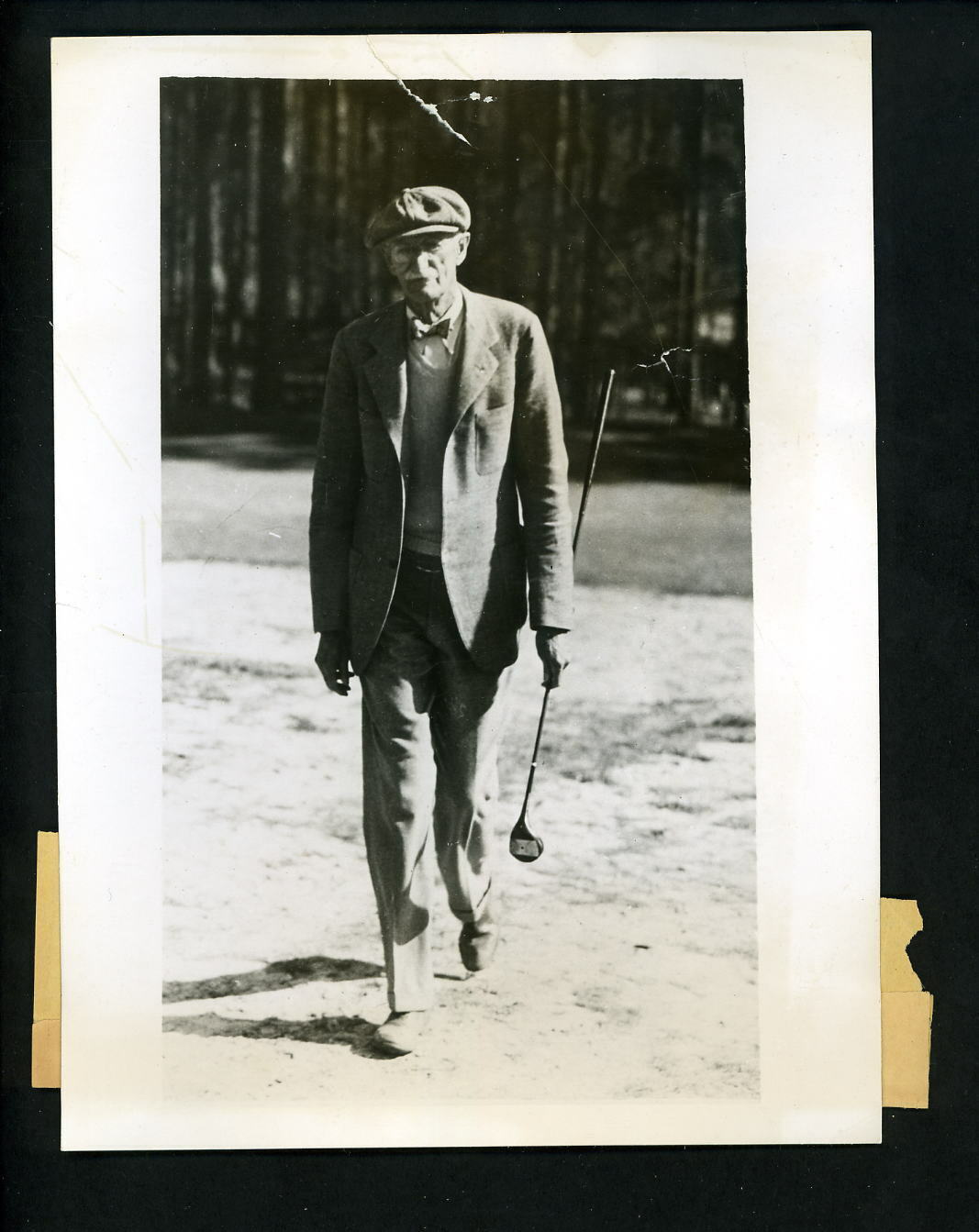 1934 Seniors Golf Championship at Pinehurst Press Photo Poster painting John Middleton