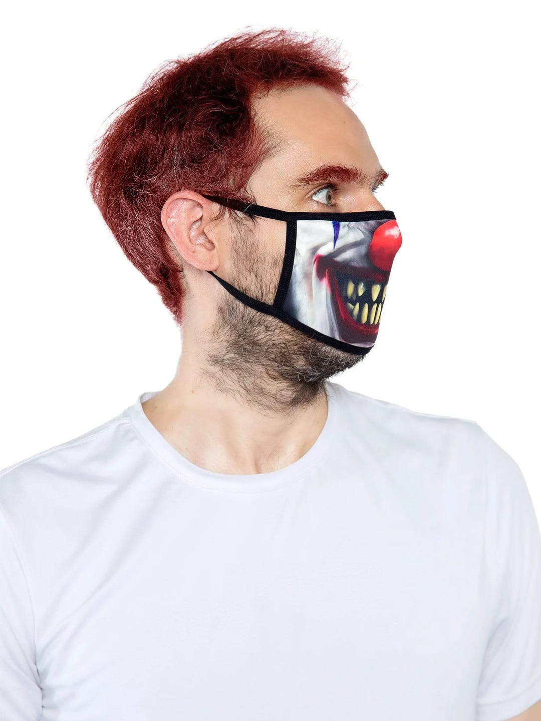Creepy Clown Face Mask
