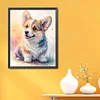 Corgi Dog-11CT Stamped Cross Stitch 40*50cm/15.75*19.69in