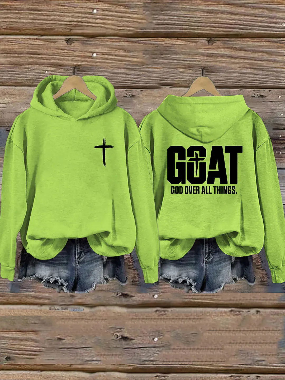Goat God Over All Things Hoodie