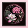 Lotus-11CT Stamped Cross Stitch Kit(40*40cm)