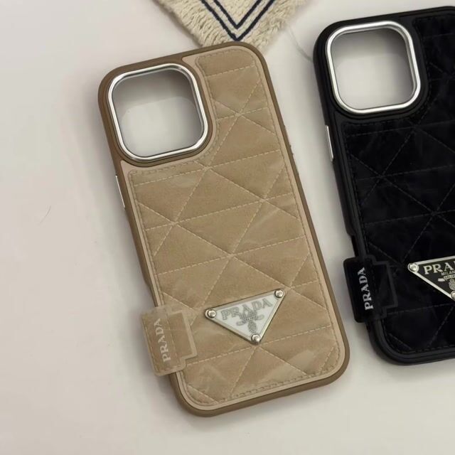 PRADA PREMIUM SNOW MOUNTAIN LEATHER APPLE IPHONE CASE