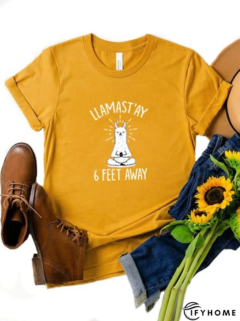 Short Sleeve Casual Cotton-Blend Shirts & Tops | IFYHOME